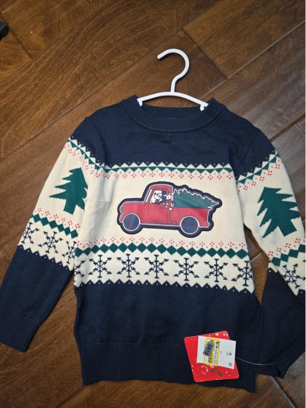 4t brand new disney christmas sweater item 410G6
